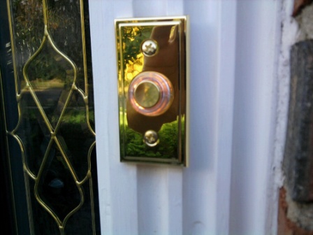 outside doorbell button